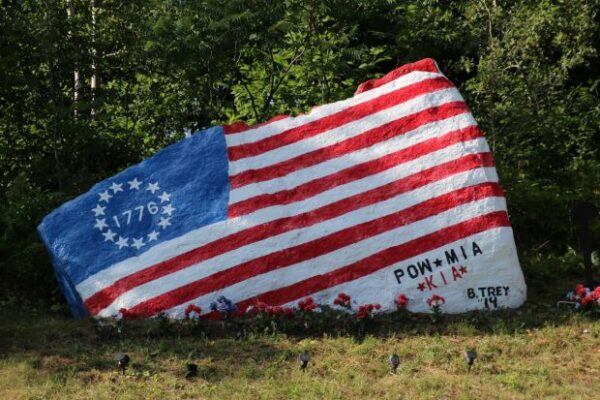 GOODMAN VETERANS MEMORIAL ROCK