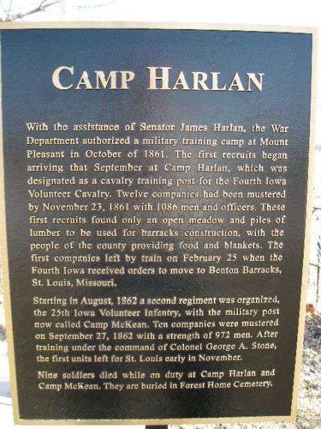 CAMP HARLAN MEMORIAL PLAQUE II