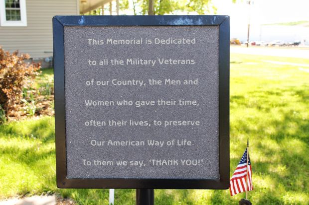 ROTHSCHILD VETERANS MEMORIAL PARK PLAQUE
