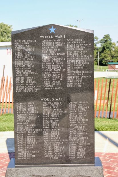 SHULLSBURG AREA VETERANS MEMORIAL STONE C