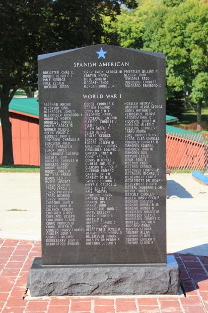 SHULLSBURG AREA VETERANS MEMORIAL STONE B