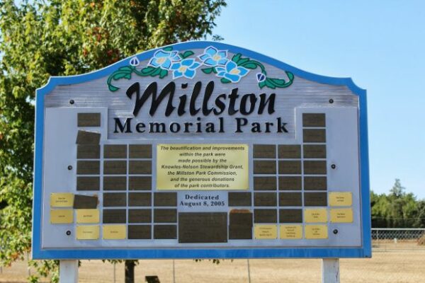 MILLSTON MEMORIAL PARK MARKER