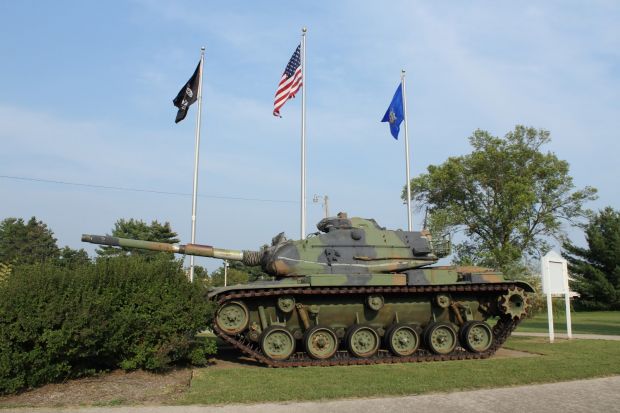 MILLSTON  AREA M60 A3 TANK MEMORIAL