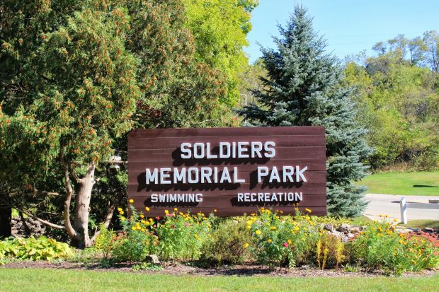 MINERAL POINT SOLDIERS MEMORIAL PARK MARKER