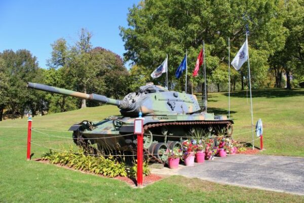 TANK COMBAT M60A3TTS MEMORIAL