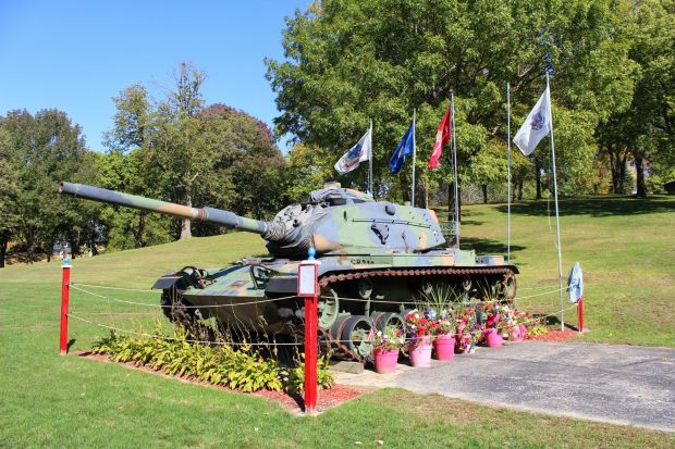 TANK COMBAT M60A3TTS MEMORIAL