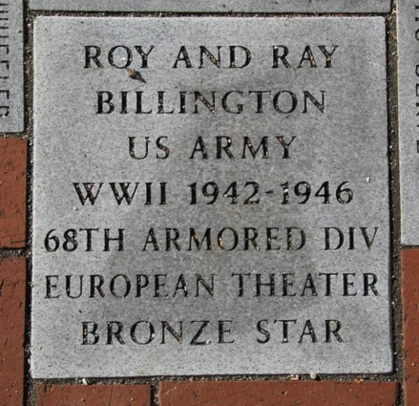 MAYVILLE VETERANS MEMORIAL PAVER F