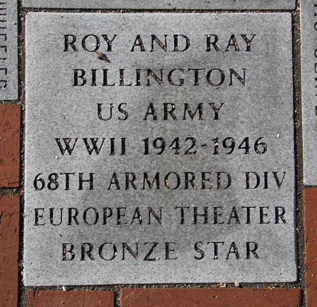 MAYVILLE VETERANS MEMORIAL PAVER F