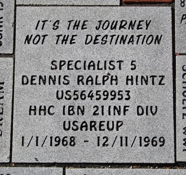 MAYVILLE VETERANS MEMORIAL PAVER D