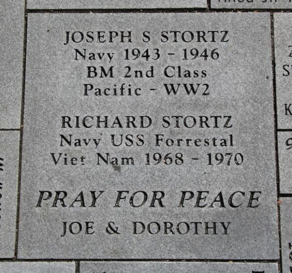 MAYVILLE VETERANS MEMORIAL PAVER B