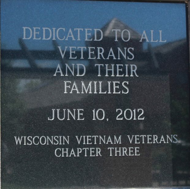 VERONA ALL VETERANS MEMORIAL PLAQUE