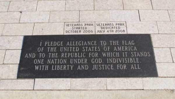 MARSHALL VETERANS MEMORIAL PARK PLAQUE B