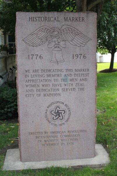 MADISON BICENTENNIAL REVOLUTION VETERANS MEMORIAL