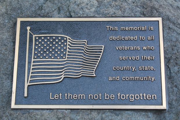 BELLEVILLE ALL VETERANS MEMORIAL PLAQUE