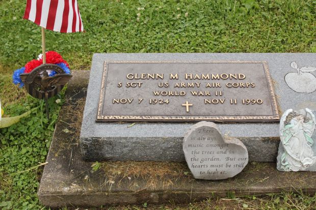 GLENN M HAMMOND MEMORIAL CEMETERY STONE