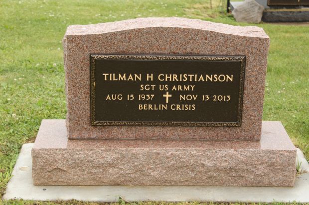 TILMAN H CHRISTIANSON MEMORIAL CEMETERY STONE