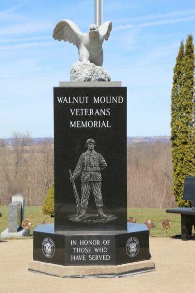 WALNUT MOUND VETERANS MEMORIAL SIDE A