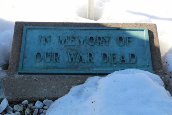 GREENWOOD CITY CEMETERY WAR DEAD MEMORIAL