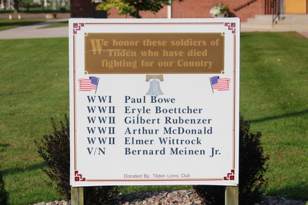 SAIINT PETER’S CATHOLIC CHURCH VBTERANS MEMORIAL