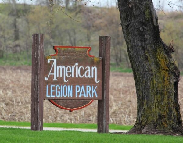 AMERICAN LEGION PARK MEMORIAL MARKER