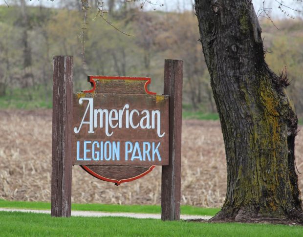 AMERICAN LEGION PARK MEMORIAL MARKER