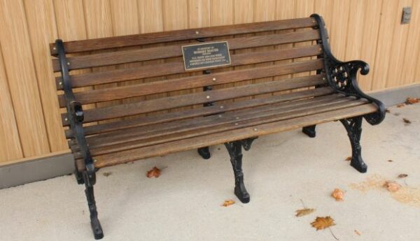 ROBERT MAUER WAR MEMORIAL BENCH