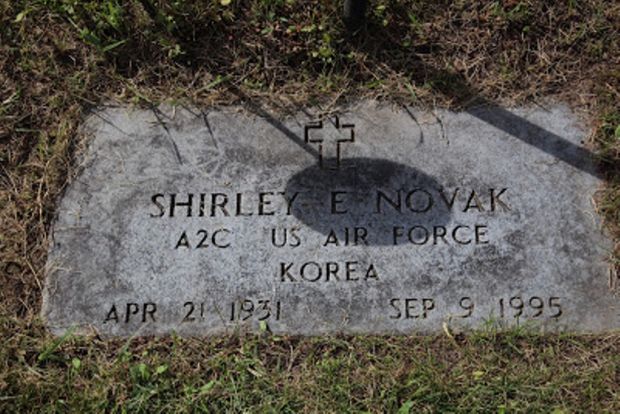 SHIRLEY E NOVAK MEMORIAL CEMETERY STONE