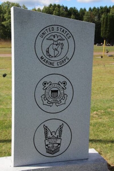 OAK GROUND CEMETERY VETERANS MEMORIAL STONE C