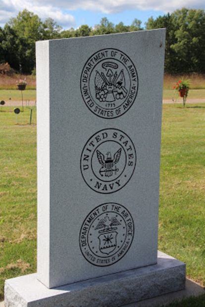 OAK GROUND CEMETERY VETERANS MEMORIAL STONE B