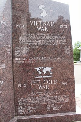 BUFFALO COUNTY VETERANS MEMORIAL STONE G