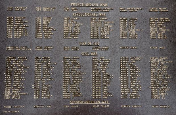 NORTH READING OTHER WARS & EVENTS MEMORIAL PLAQUE