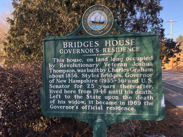 BRIDGES HOIUSE REVOLUTIONARY VETERAN WAR MEMORIAL MARKER