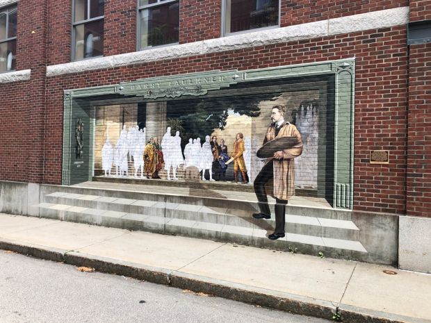 BARRY FAULKNER WAR MEMORIAL MURAL