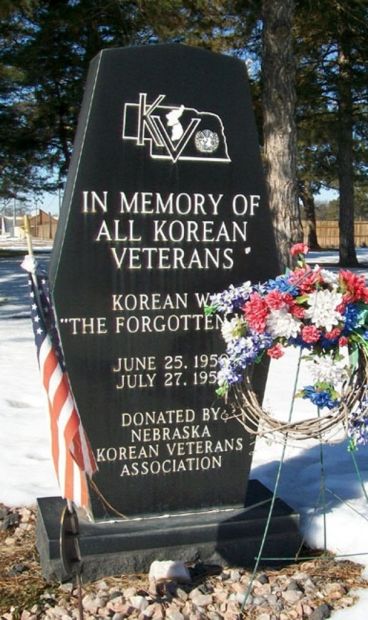 COLUMBUS KOREAN WAR VETERANS MEMORIAL FRONT