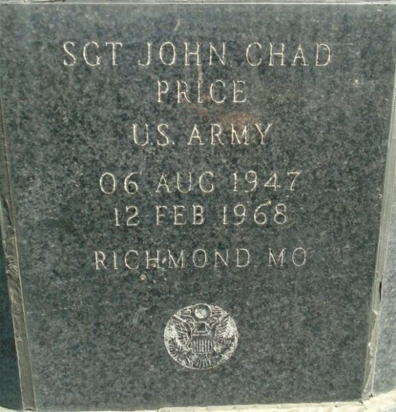 RICHMOND VIETNAM WAR MEMORIAL STONE J