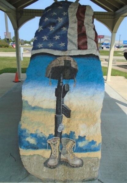 PULASKI COUNTY FREEDOM ROCK VETERANS MEMORIAL SIDE C