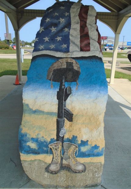 PULASKI COUNTY FREEDOM ROCK VETERANS MEMORIAL SIDE C