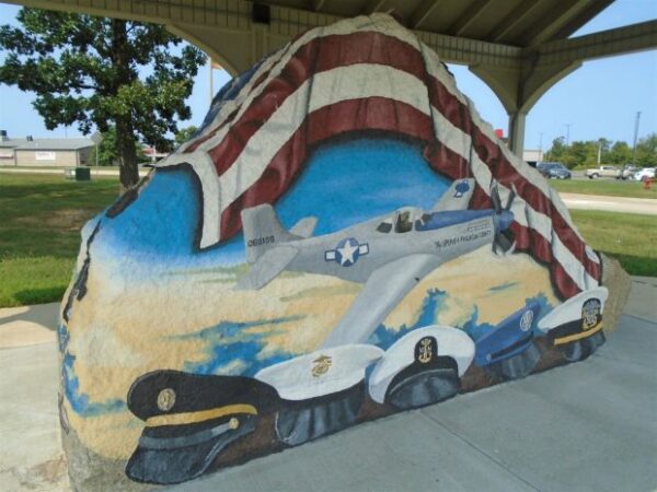 PULASKI COUNTY FREEDOM ROCK VETERANS MEMORIAL SIDE B