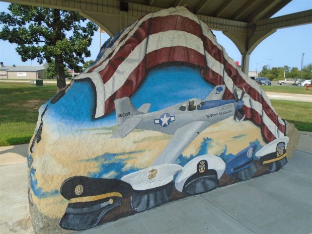 PULASKI COUNTY FREEDOM ROCK VETERANS MEMORIAL SIDE B