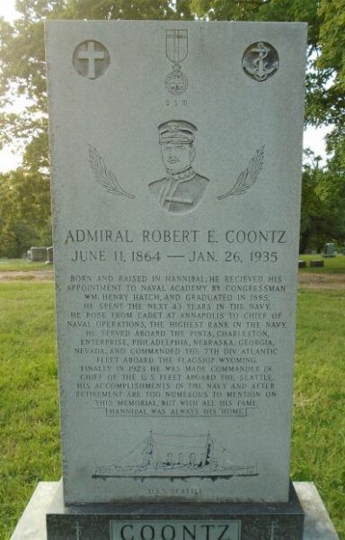 ADMIRAL ROBERT E. COONTZ MEMORIAL