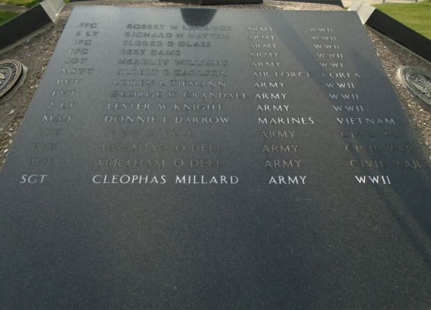 LACLEDE COUNTY FALLEN WARRIORS MEMORIAL PLAQUE E