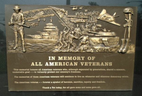 UNITED WE STAND MEMORIAL PLAQUE B