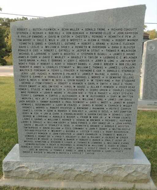 CRAWFORD COUNTY VIETNAM ERA VETERANS MEMORIAL STONE E
