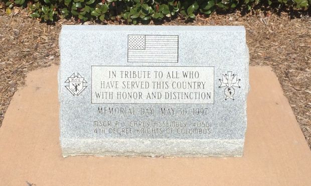 KNIGHTS OF COLUMBUS ASSEMBLY #0561 MILITARY SERVICE MEMORIAL
