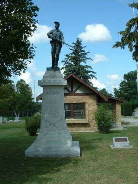 THE SKIRMISHER CIVIL WAR MEMORIAL