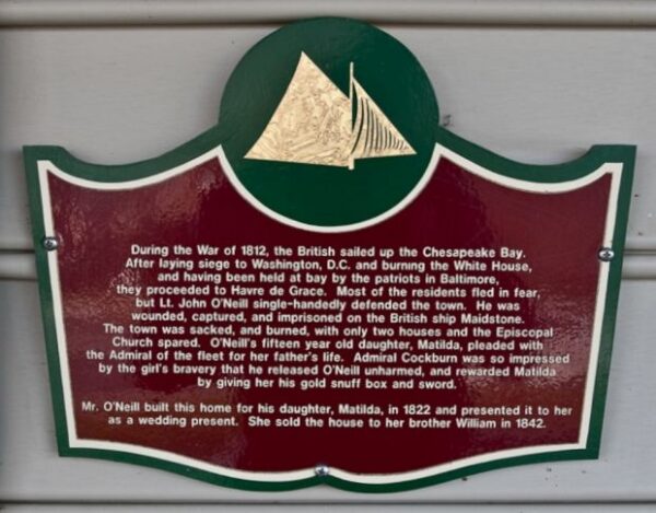 MATILDA O’NEILL WAR MEMORIAL PLAQUE