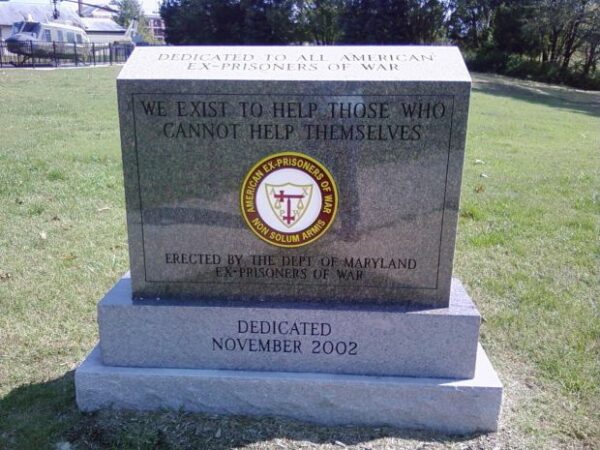 DEPT OF MARYLAND AMERICAN EX-PRISONERS OF WAR MEMORIAL