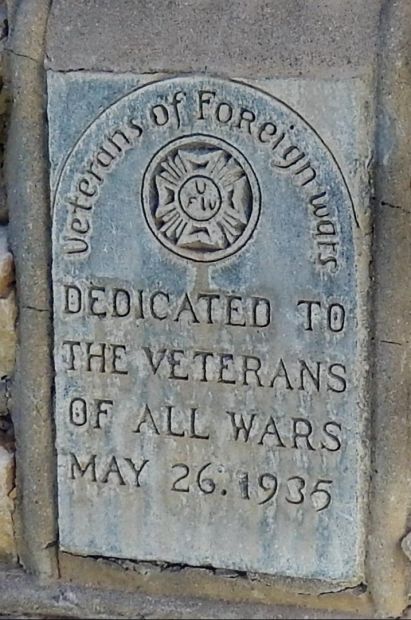MORRISON-MCFADDEN POST NO 3111 MEMORIAL GUN STONE A