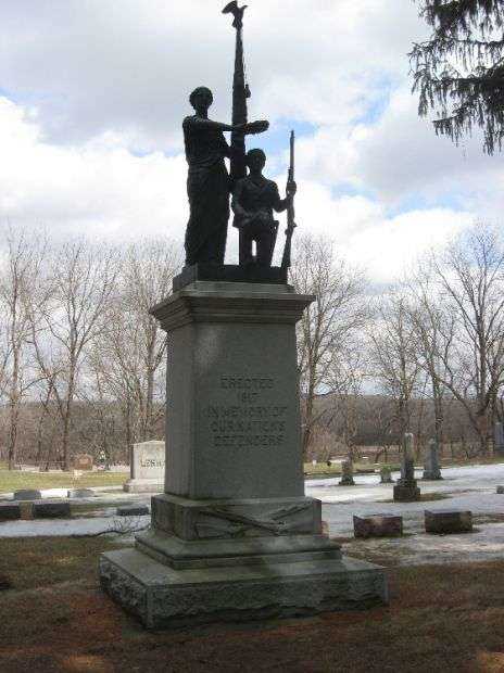 ELGIN CEMETERY CIVIL WAR MEMORIAL