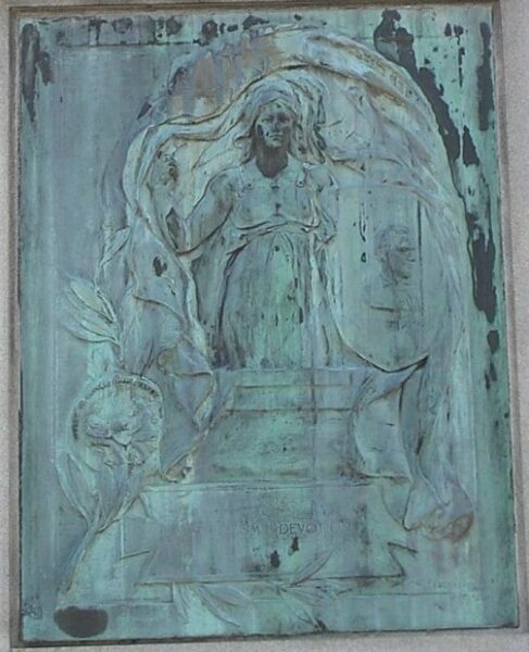 PASSAIC COUNTY SOLDIERS AND SAILORS MEMORIAL PLAQUE H